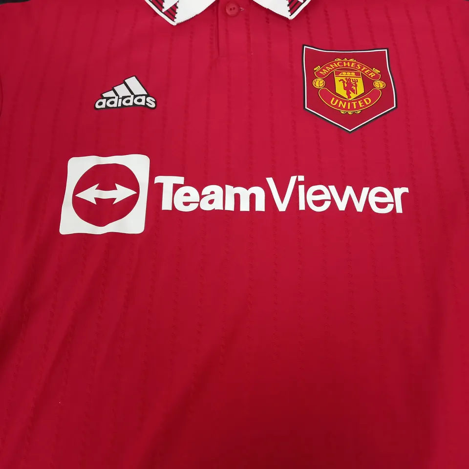 ADIDAS MANCHESTER UNITED HOME SHIRT - MEDIUM