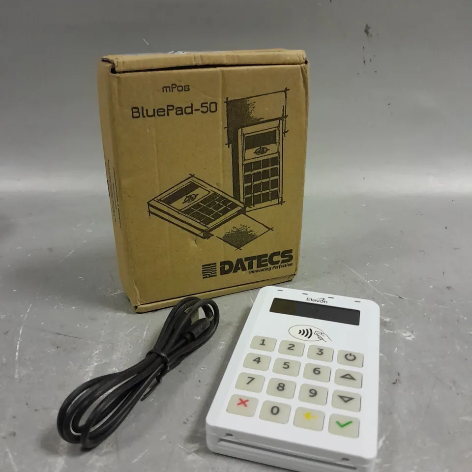 BOXED DATECS BLUEPAD-50 CONTACTLESS PAYMENT DEVICE 