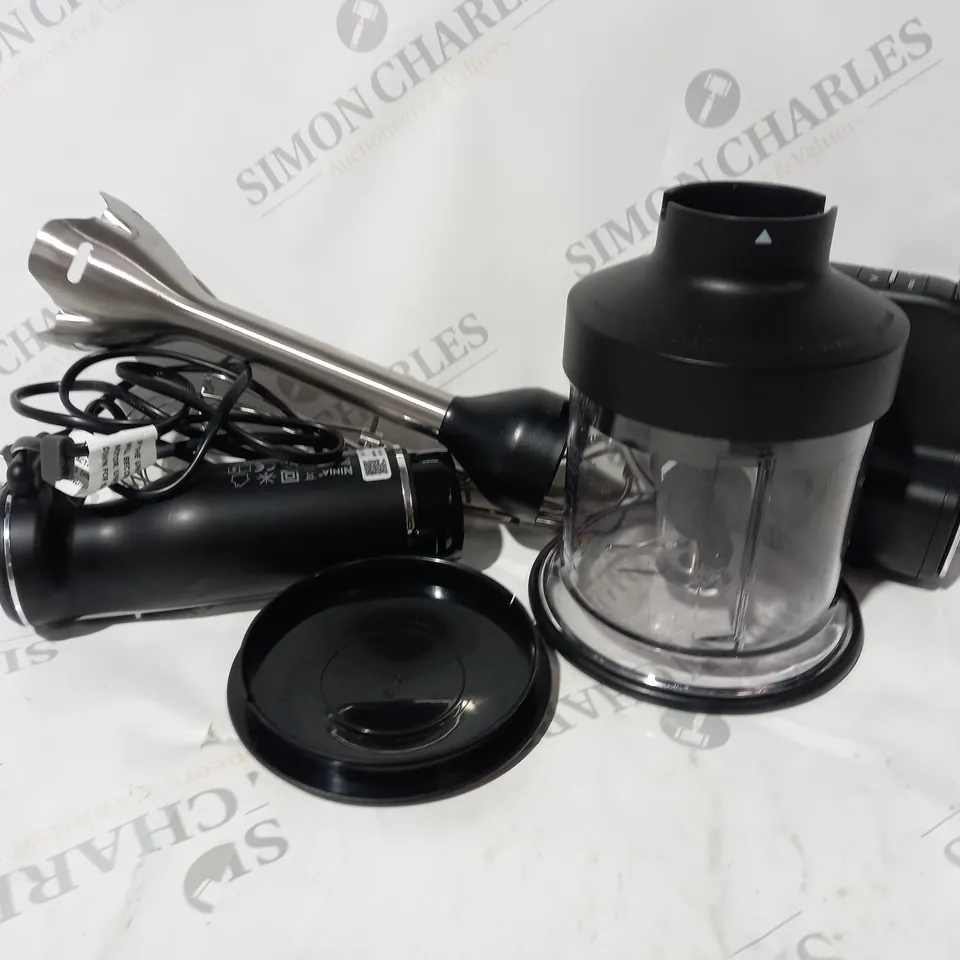 BOXED NINJA FOODI 3-IN-1 HAND BLENDER, MIXER & CHOPPER CI100UK