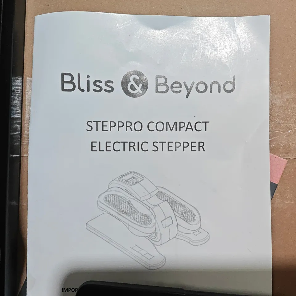 BLISS & BEYOND STEPPRO COMPACT ELECTRIC STEPPER