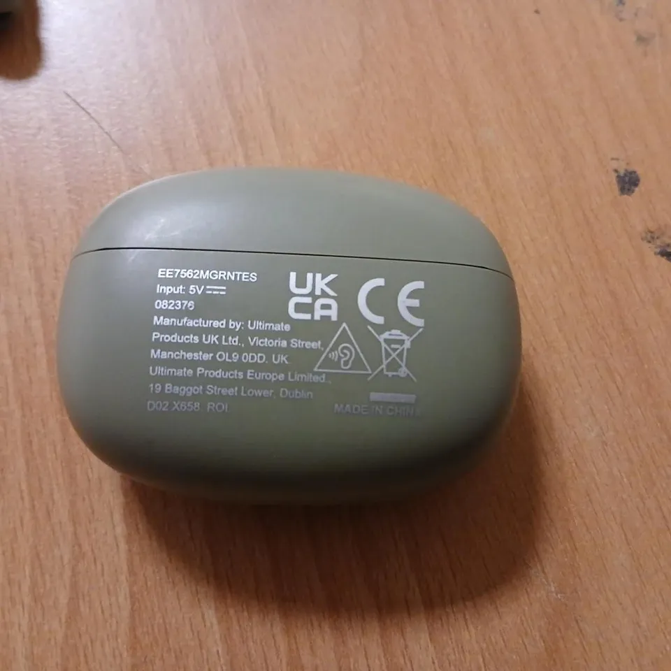 ULTIMA EE7562MGRNTES OLIVE GREEN WIRELESS EARBUDS WITH CHARGING CASE