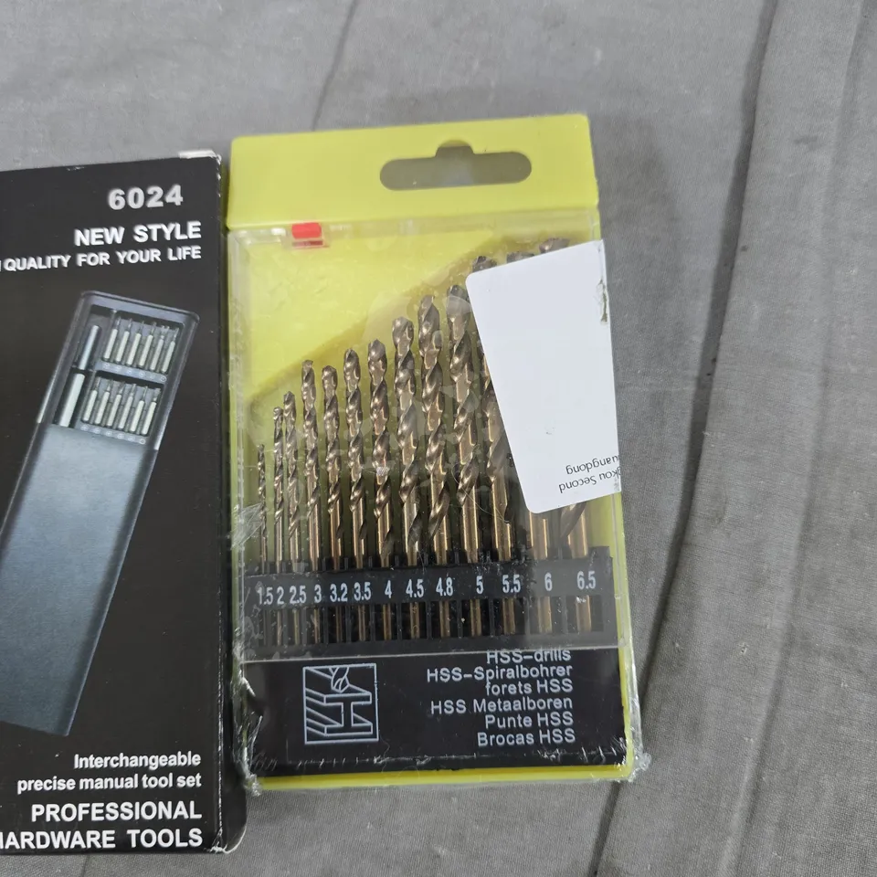 3X DRILL BIT SETS
