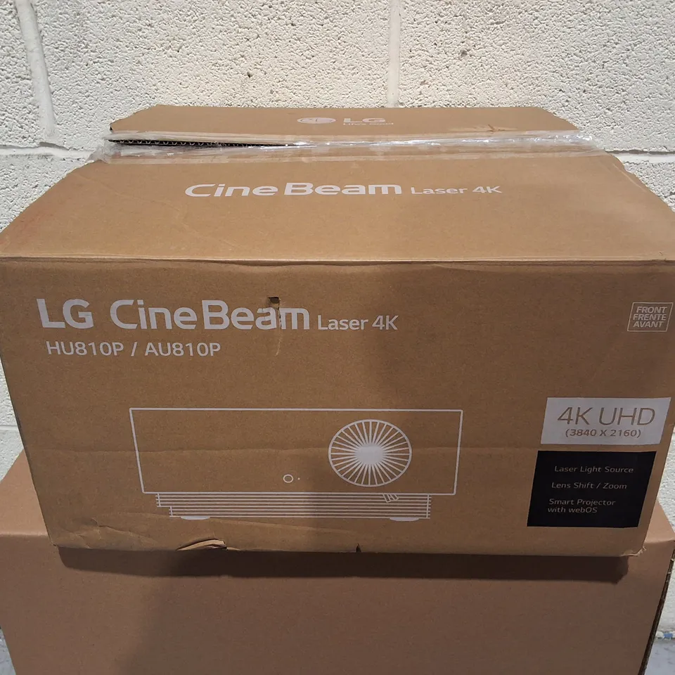BOXED LG CINE BEAM LASER 4K UHD PROJECTOR