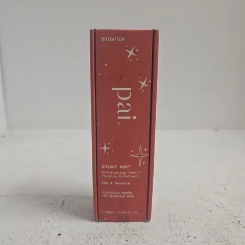 PAI BRIGHT NOW EXFOLIATING TONER β PHA & ROSEHIP (100 ML)