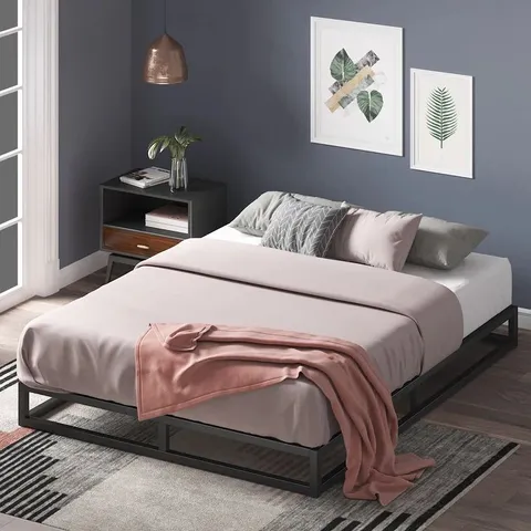 BOXED DEKKER MINIMAL METAL BED FRAME // SIZE UNSPECIFIED (1 BOX)