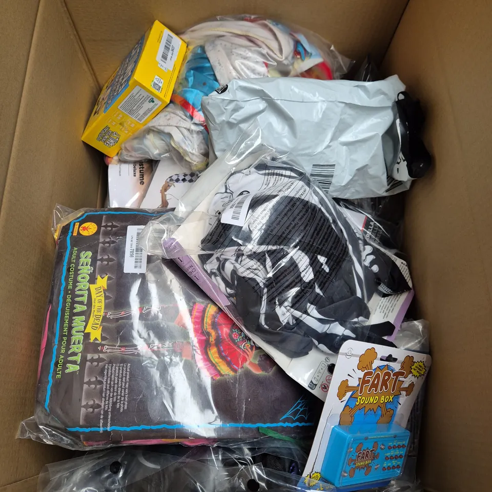 LARGE BOX OF ASSORTED TOYS AND GAMES