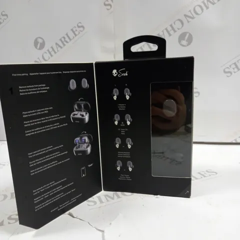 SKULLCANDY TRUE WIRELESS EARBUDS BOXED