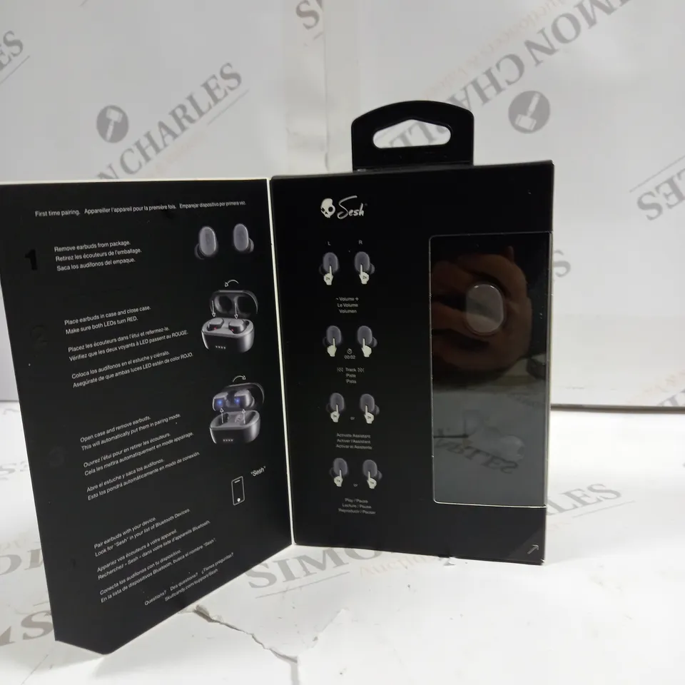 SKULLCANDY TRUE WIRELESS EARBUDS BOXED