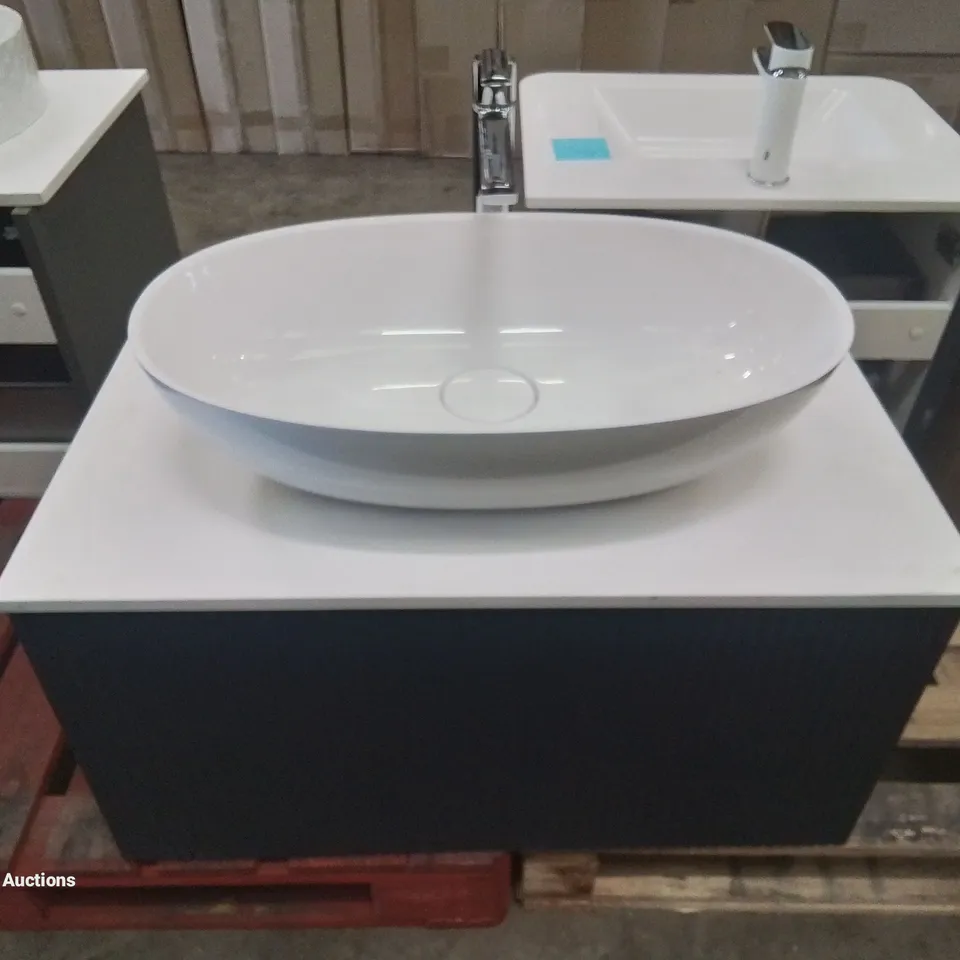 DESIGNER 1-DRAWER BATHROOM SINK UNIT 