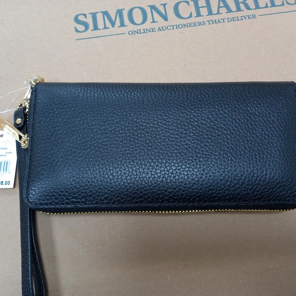 MICHAEL KORS JET SET BLACK PURSE