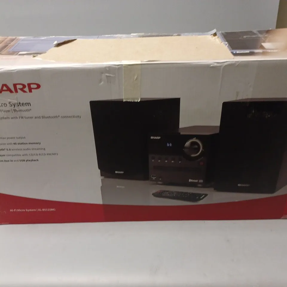 BOXED SHARP HI-FI MICRO SYSTEM