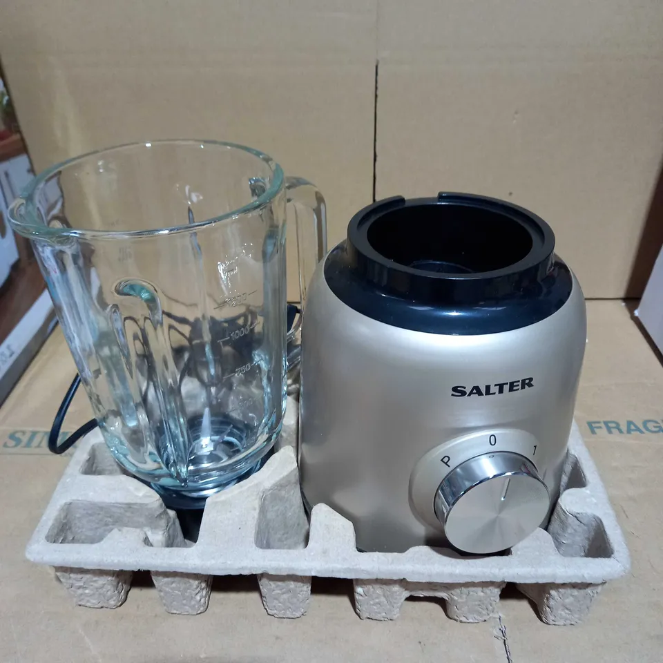 SALTER EK4383GOLD OLYMPUS GLASS JUG BLENDER