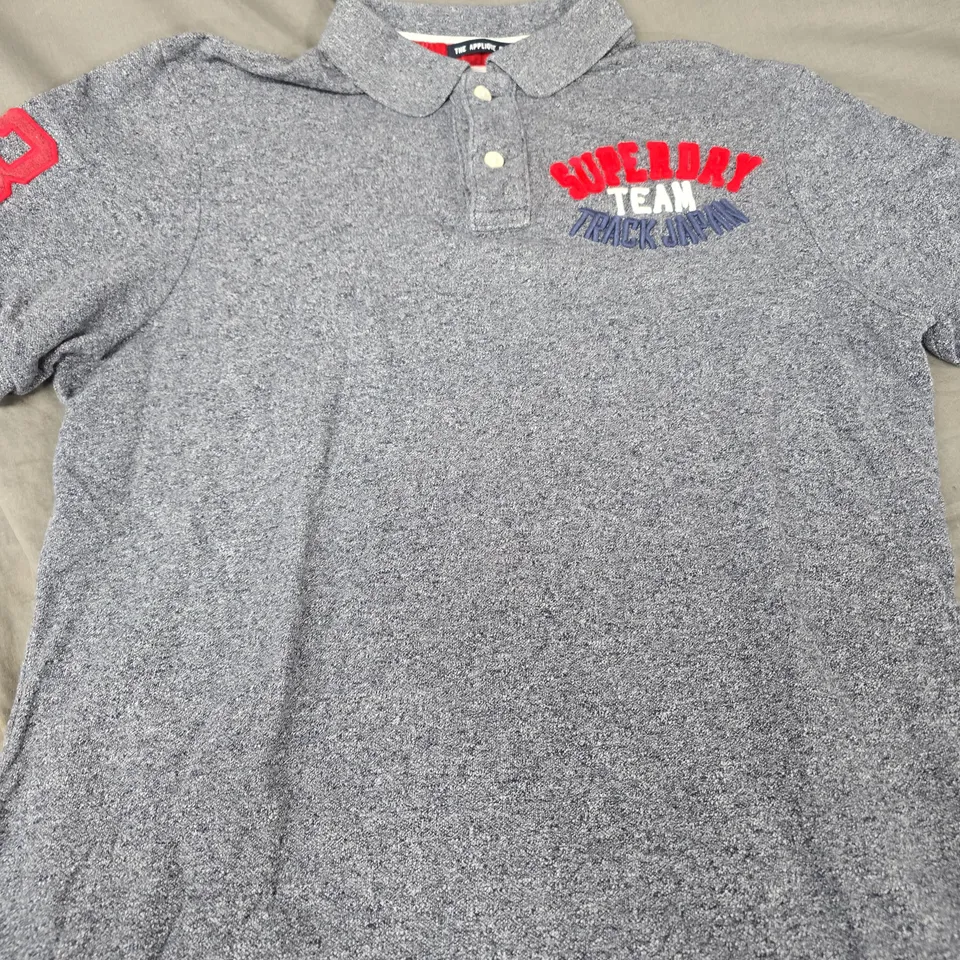 Superdry Team Track Japan Polo Shirt – XXL