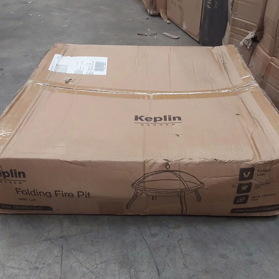 BOXED KEPLIN FOLDING FIRE PIT