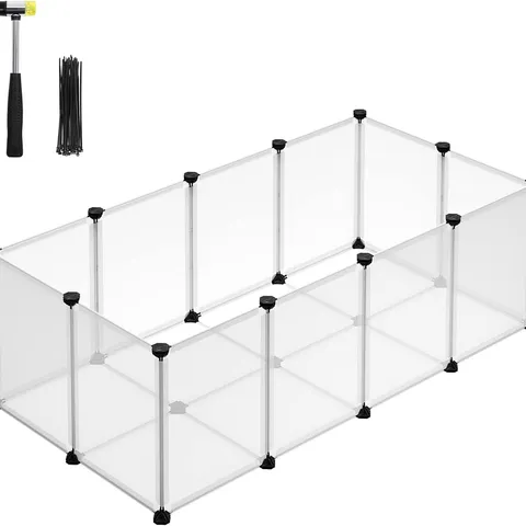 BOXED SONGMICS PET PLAYPEN WITH FLOOR