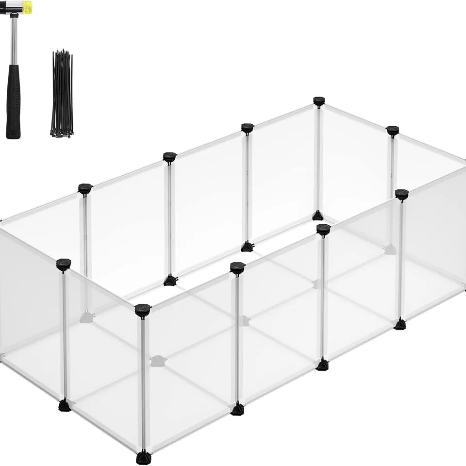 BOXED SONGMICS PET PLAYPEN WITH FLOOR