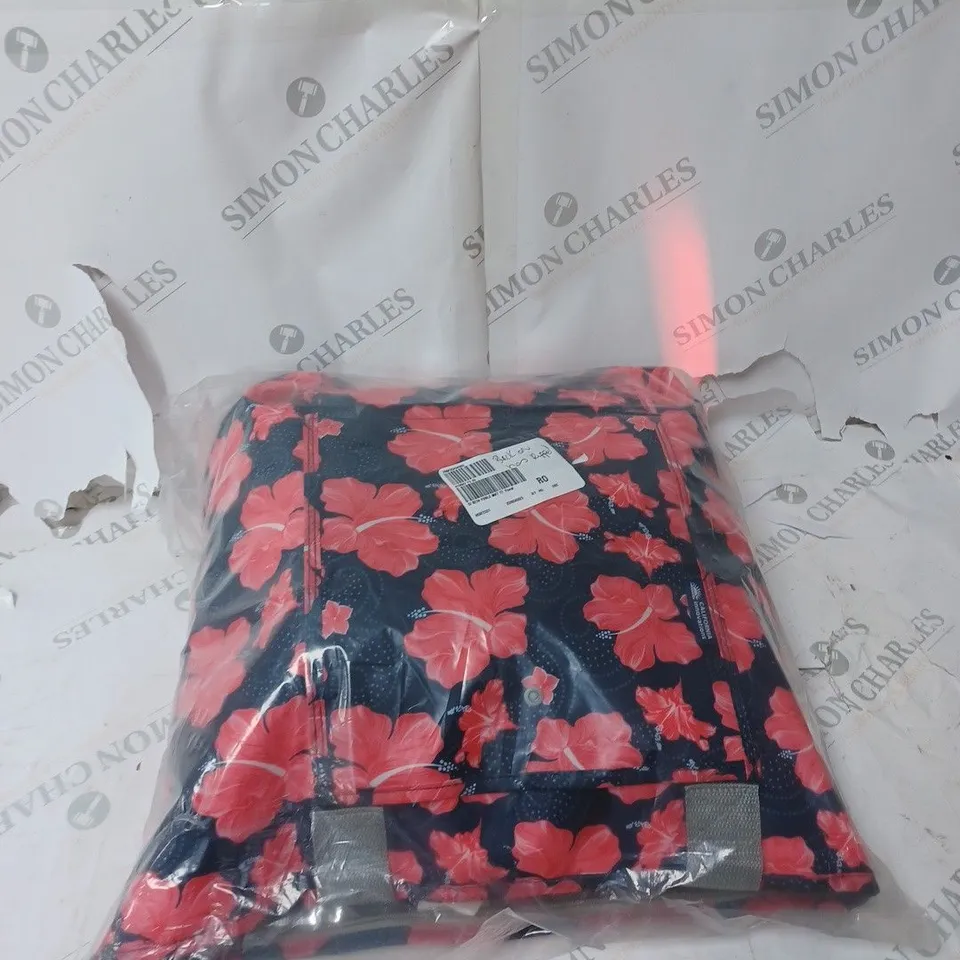 CALIFORNIA INNOVATIONS SET OF 4 FOLDABLE BAGS  - FLORAL 