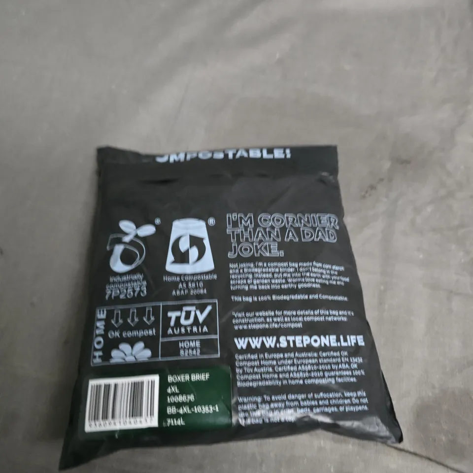 SETP ONE BOXER BRIEFS - 4XL