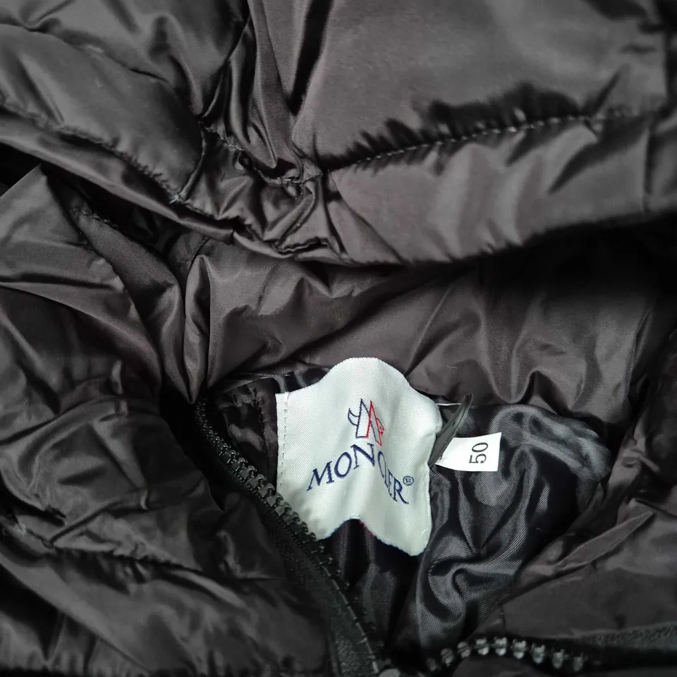 MONCLER DOWN JACKET – BLACK, UK 40 (EU 50)