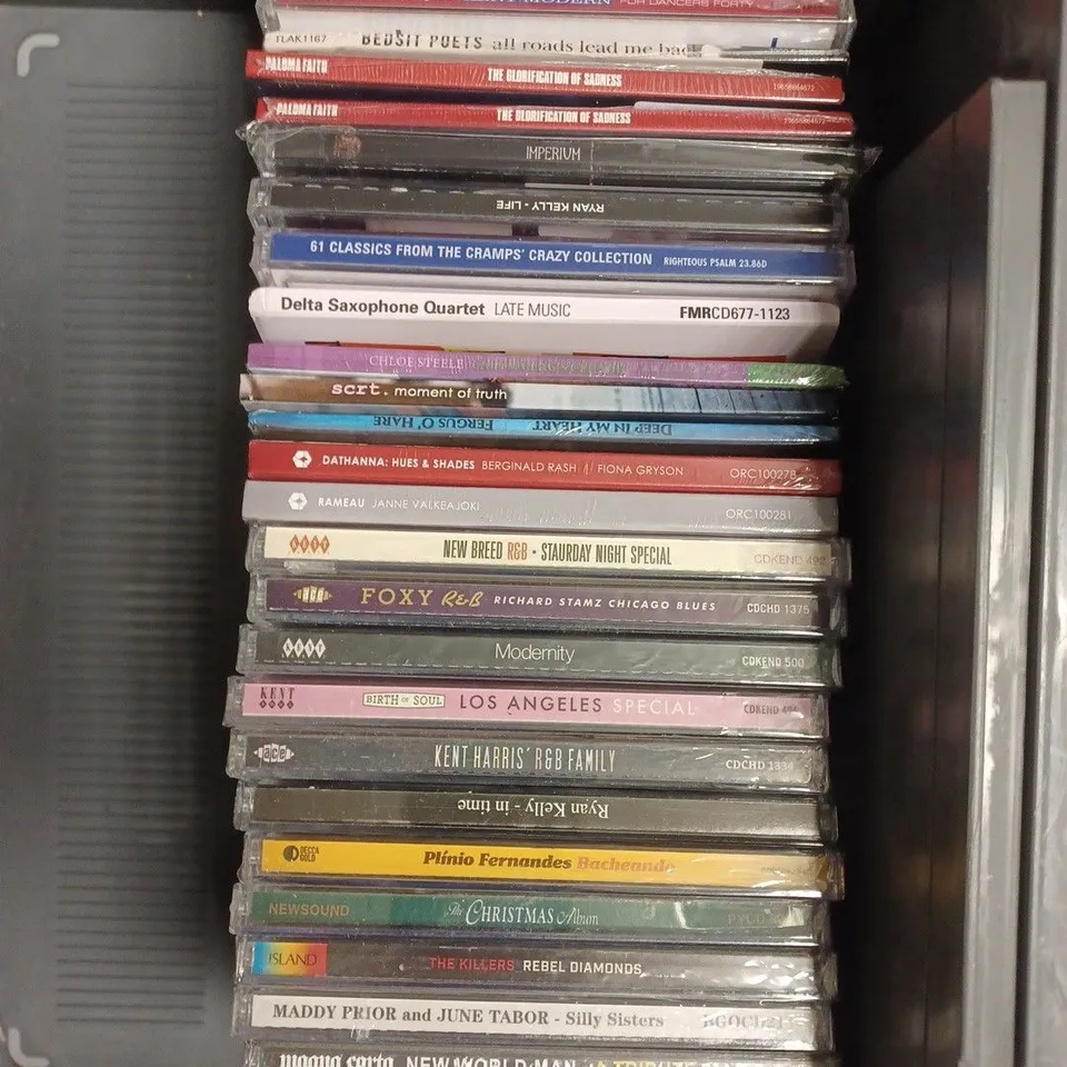 APPROXIMATELY 30 ASSORTED CD SINGLES/ALBUMS TO INCLUDE KYLIE, GERSHWIN, THE POGUES ETC 