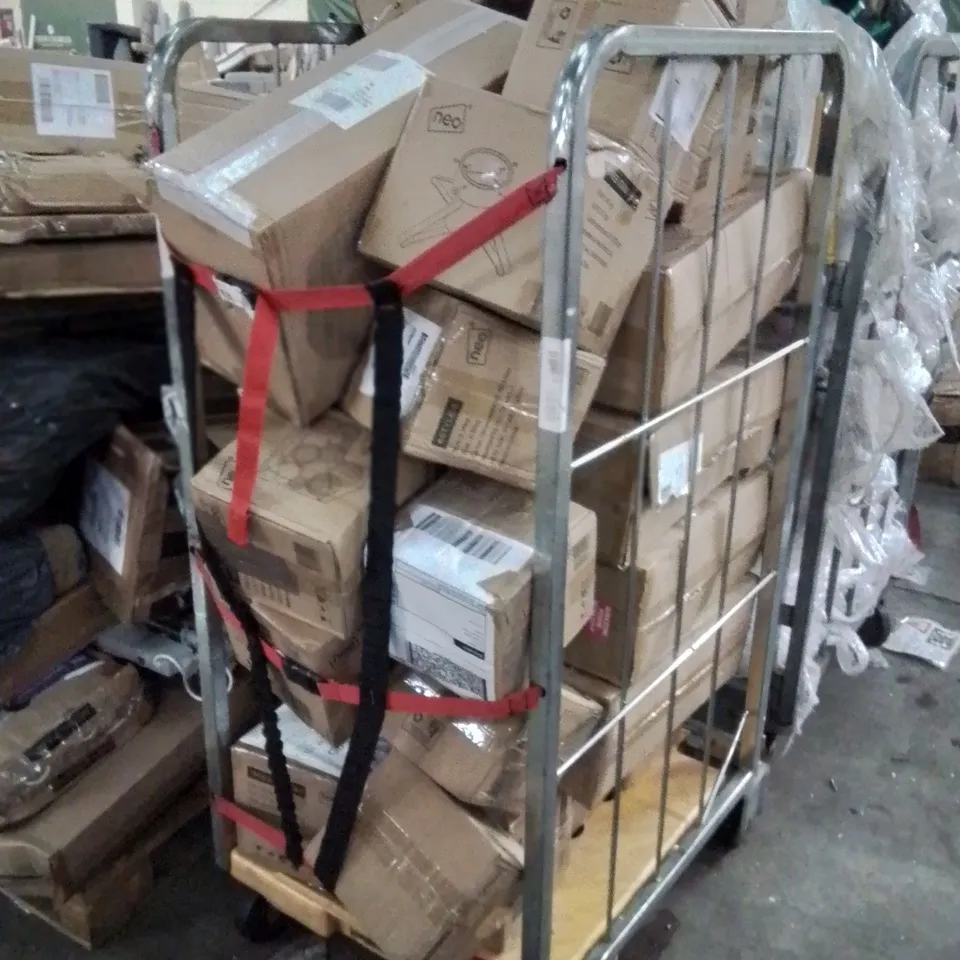 CAGE TO INCLUDE NEO TREE STANDS AND TREE SKIRTS 