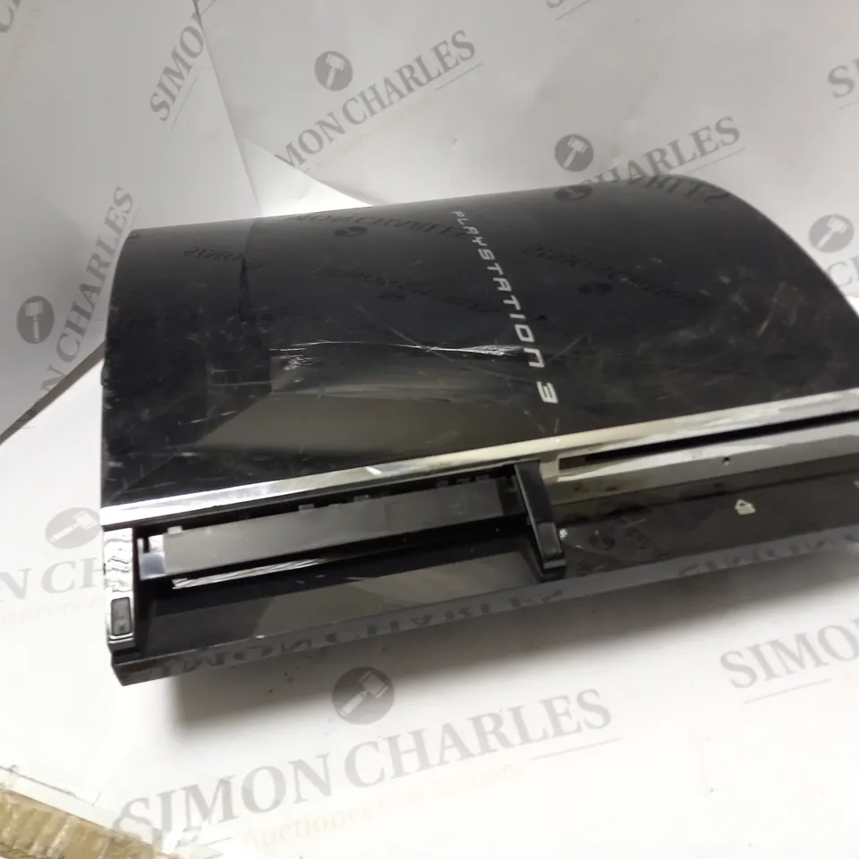 SONY PLAYSTATION 3 GAMES CONSOLE IN BLACK