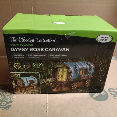 SMART SOLAR THE SWEDEN COLLECTION GYPSY ROSE CARAVAN BOXED