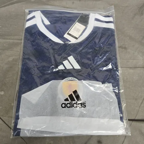 BAGGED ADIDAS SCOTLAND HOME JERSEY - XL