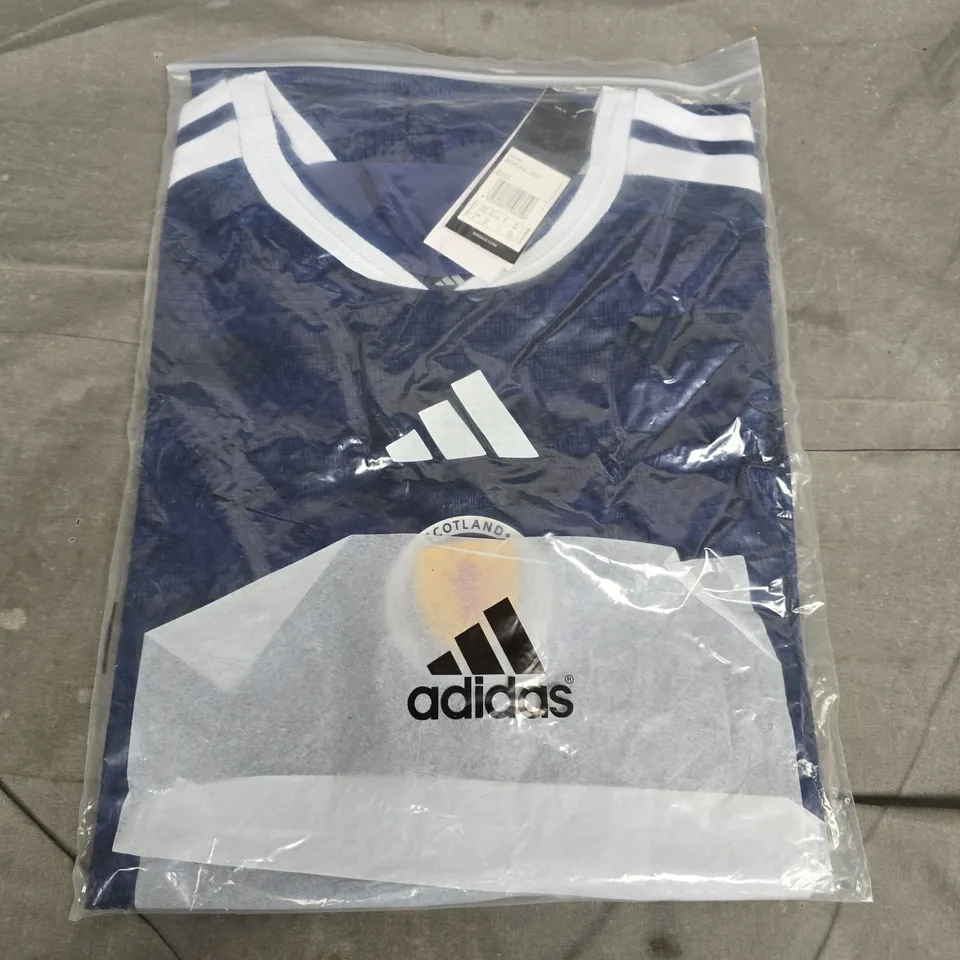 BAGGED ADIDAS SCOTLAND HOME JERSEY - XL
