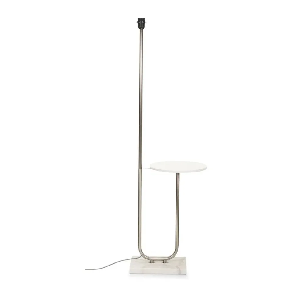 BOXED BASHAR 131CM TRAY TABLE FLOOR LAMP - BASE ONLY (1 BOX)