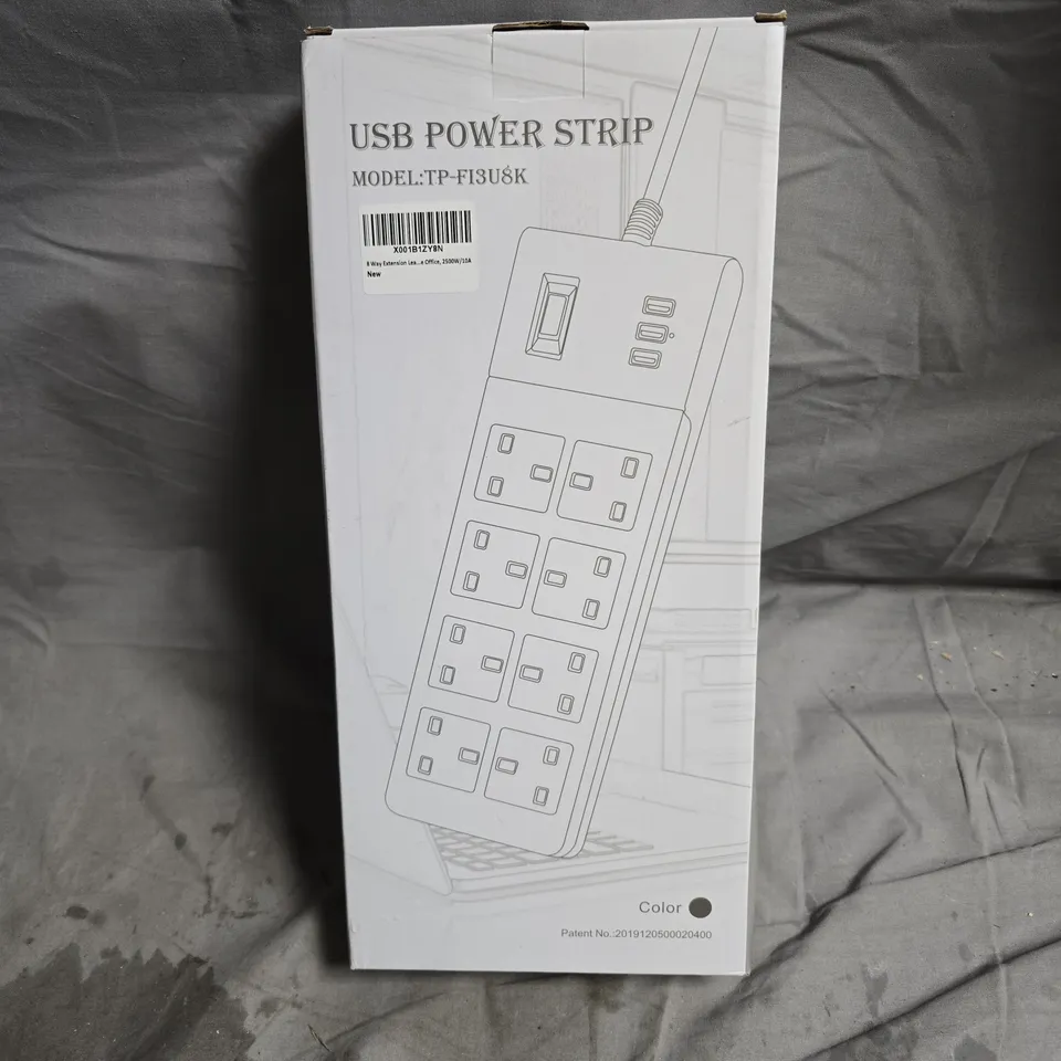 USB POWER STRIP 8-OUTLETS WITH USB PORTS – MODEL TP-FISU8K