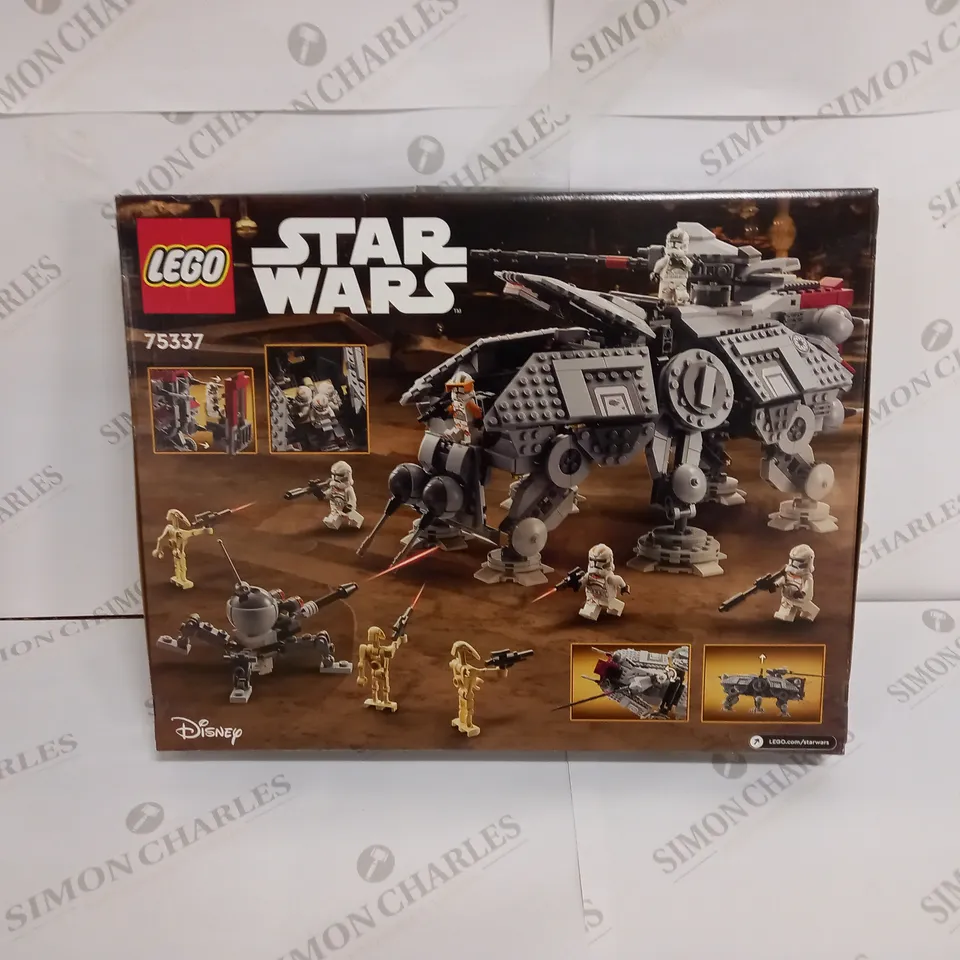 BOXED LEGO STAR WARS 75337 AT-TE WALKER  RRP £124.99