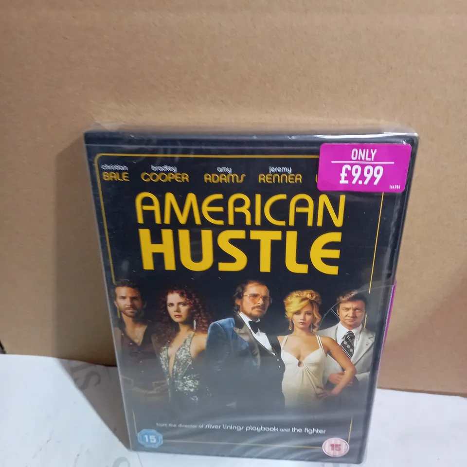 LOT OF APPROXIMATELY 24 AMERICAN HUSTLE DVDS