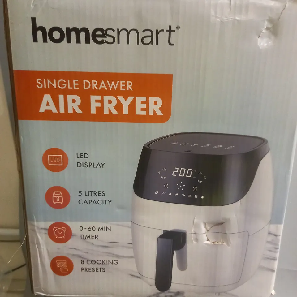 HOMESTART 5L SINGLE DRAWER AIR FRYER