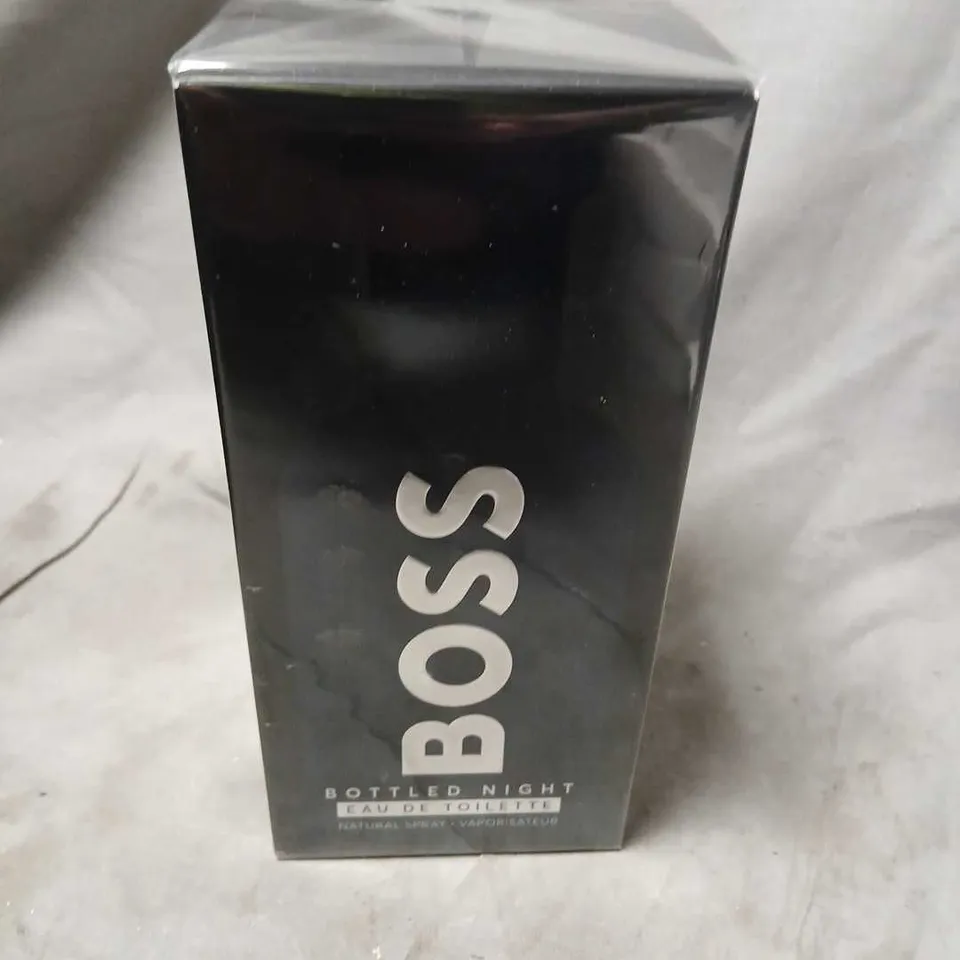BOXED AND SEALED HUGO BOSS "BOTTLED NIGHT" EAU DE TOILETTE SPRAY 200ML