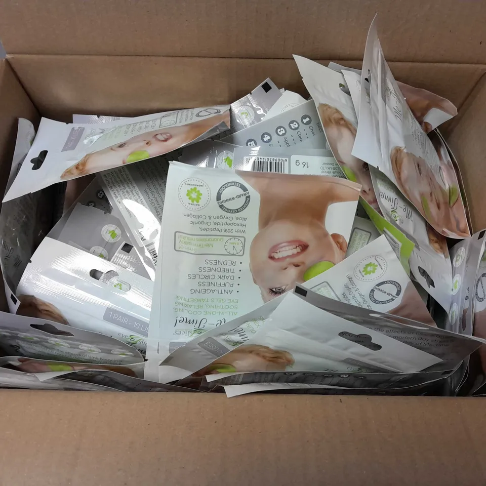 APPROXIMATELY 100 EYE SLICES ME-TIME! ALL-IN-ONE EYE GELS (MIX OF SINGLE AND 10 USE)