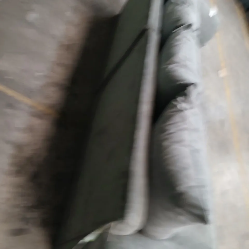 GREY FABRIC FOUR-SEAT SOFA