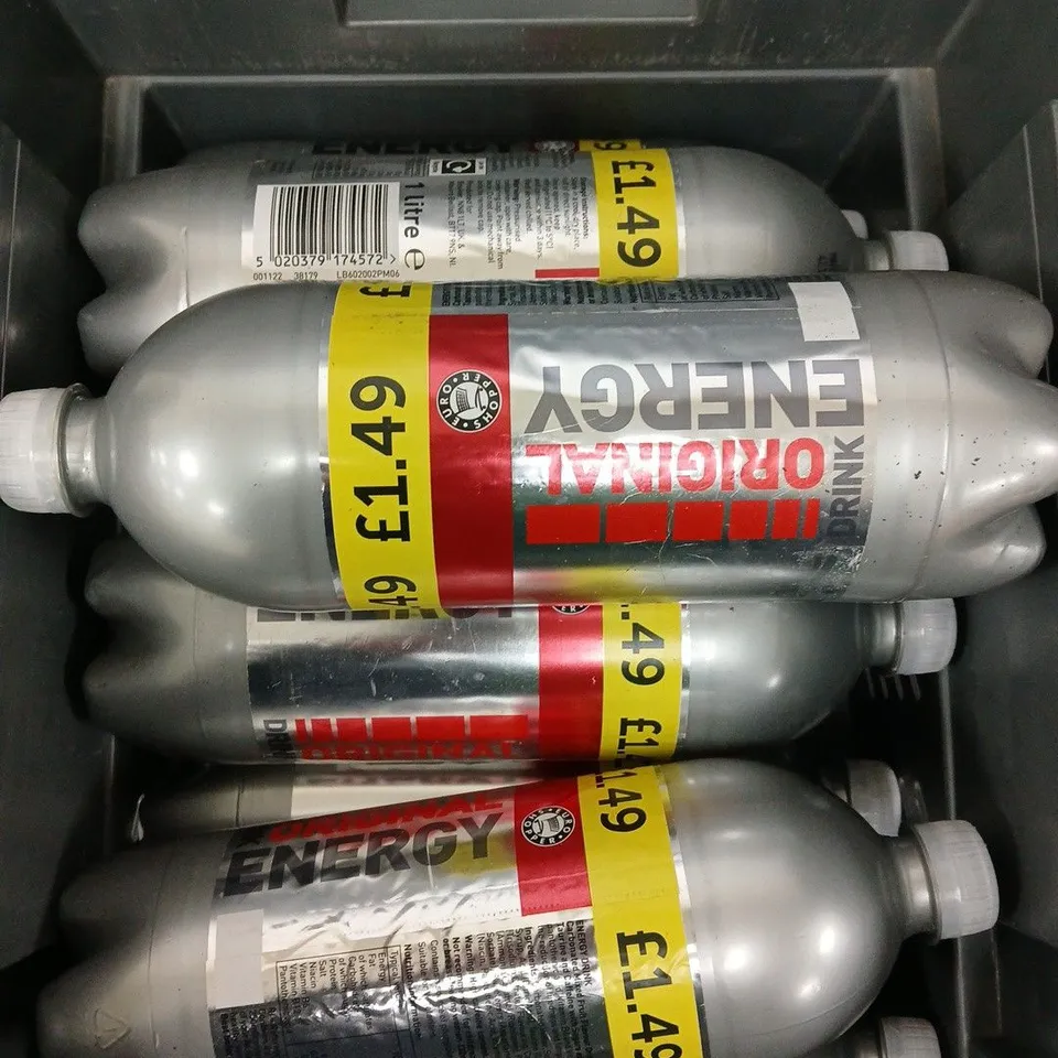 8 X EURO SHOPPER ORIGINAL ENERGY DRINK 