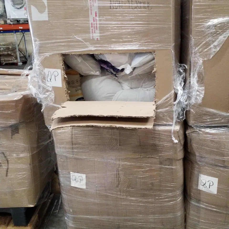 PALLET OF 2 BOXES EACH CONTAINING ASSORTED BEDDING 