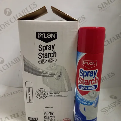 BOX OF APPROX 10 DYLON SPRAY STARCH - COLLECTION ONLY