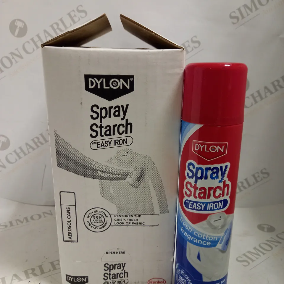 BOX OF APPROX 10 DYLON SPRAY STARCH - COLLECTION ONLY