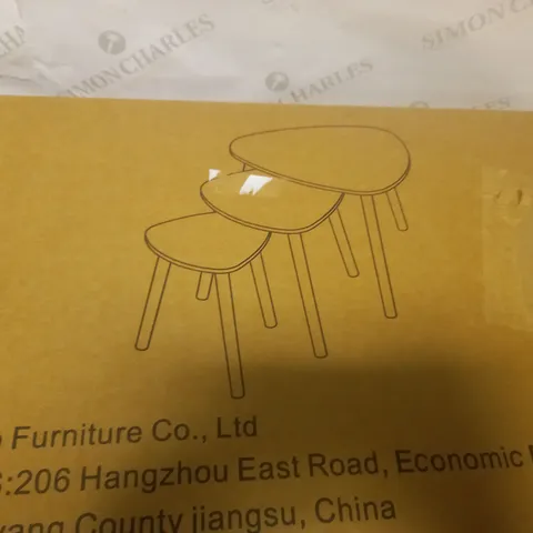 DONGSHUO NEST OF TABLES BOXED