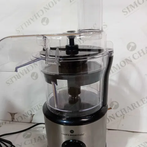 COOK'S ESSENTIALS 400ML COMPACT DOUBLE BLADE FOOD PROCESSOR