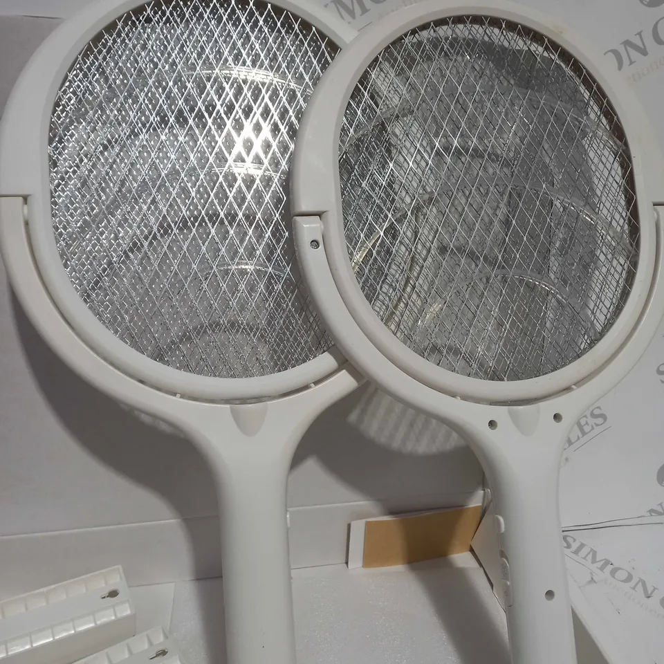 BUGZILLA 2-PACK ELECTRIC BUG AND FLY ZAPPER FLY KILLER ROTATING HEAD