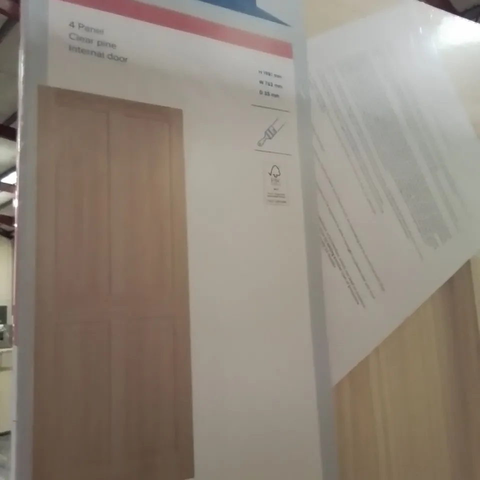 CLEAR PINE PANEL DOOR 1981 × 762