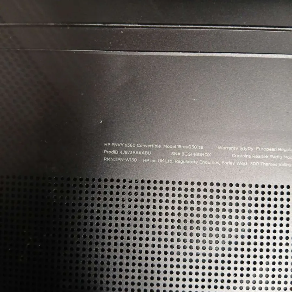 HP ENVY X360 CONVERTIBLE LAPTOP 15-EU050LA