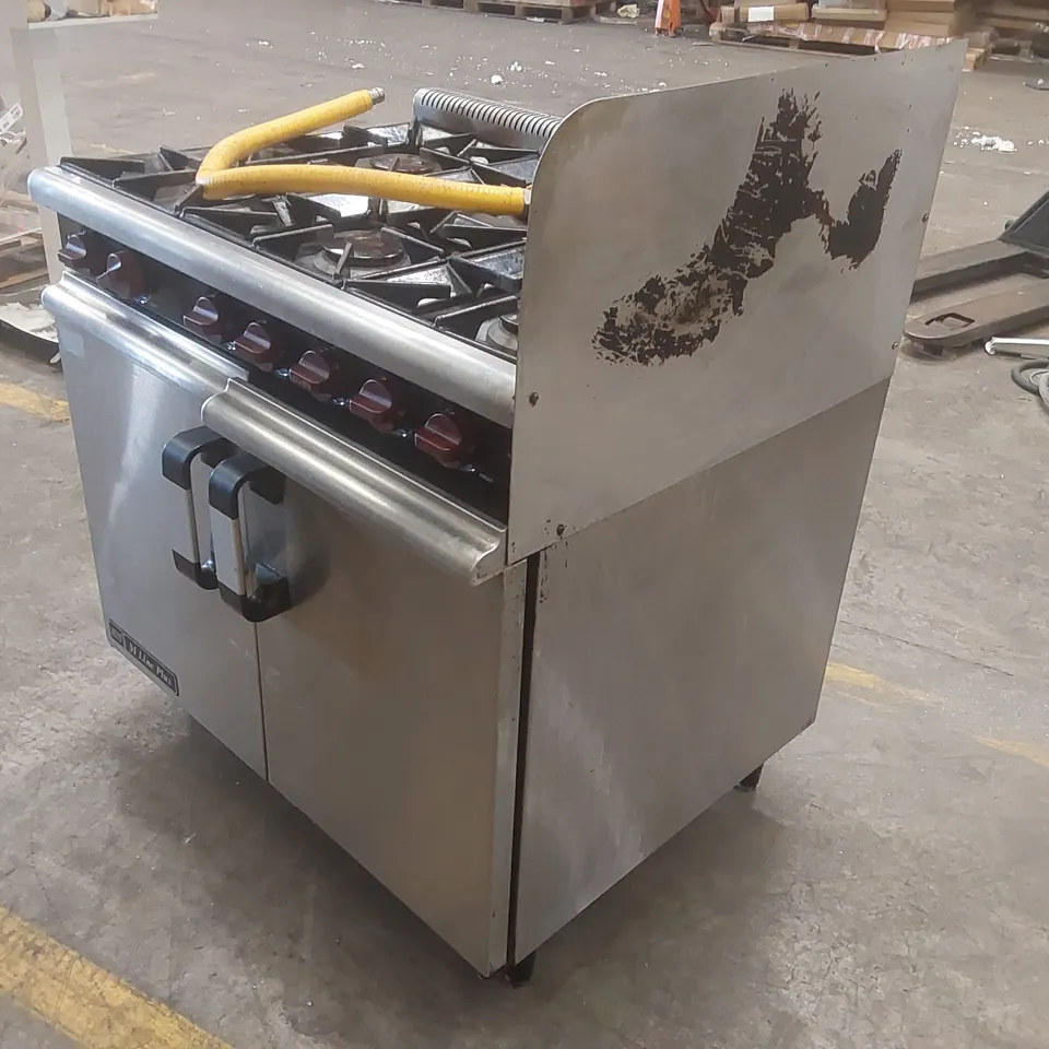 MOORWOOD VULCAN ML90R COMMERCIAL 6 BURNER RANGE
