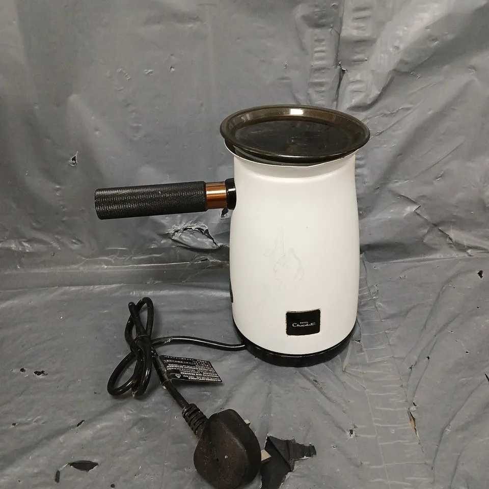 UNBOXED HOTEL CHOCOLAT VELVETISER IN WHITE  RRP £140