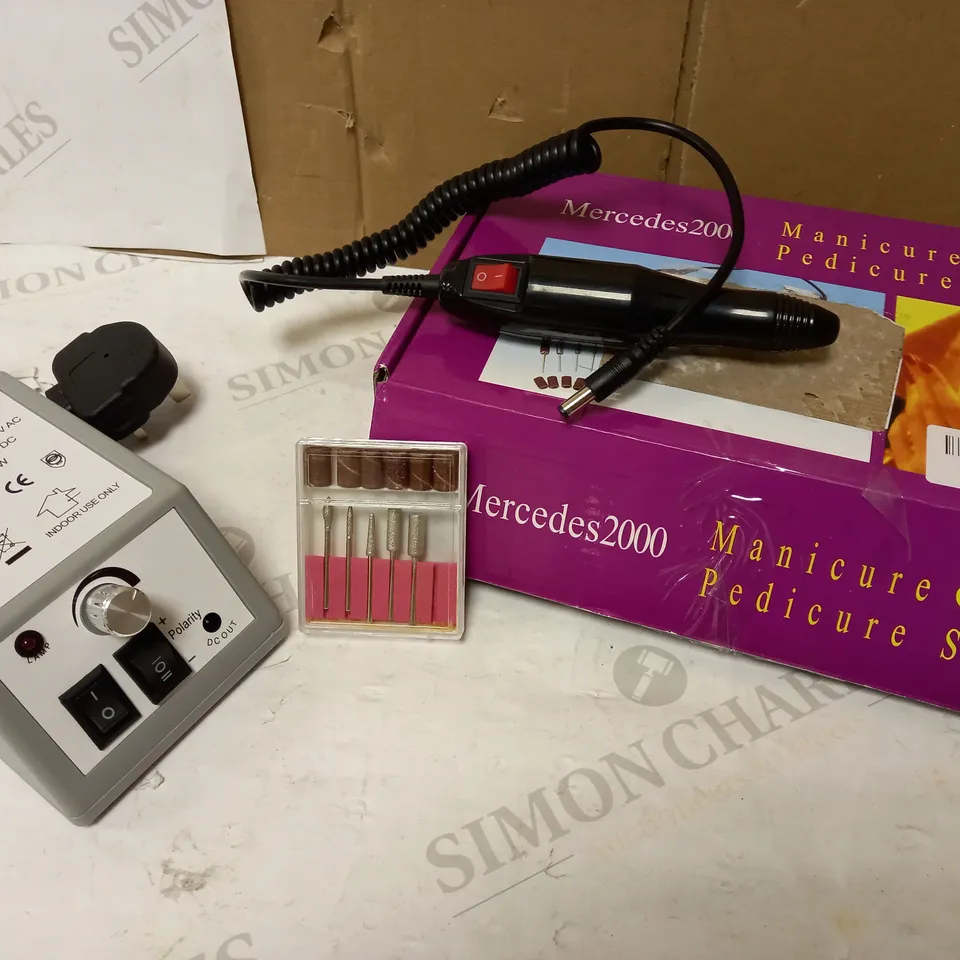 MERCEDES 2000 MANICURE & PEDICURE E-FILE SET 