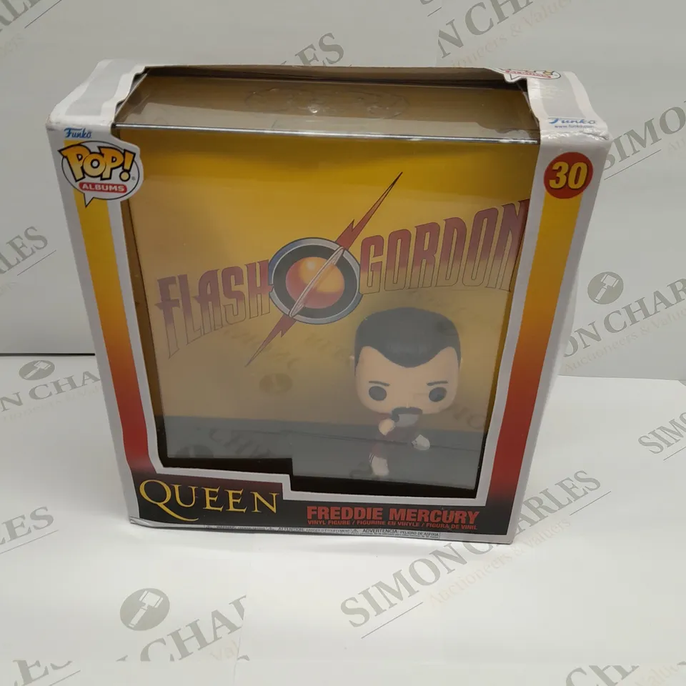 BRAND NEW BOXED POP ALBUMS 30 QUEEN FREDDIE MERCURY VINYL FIGURE